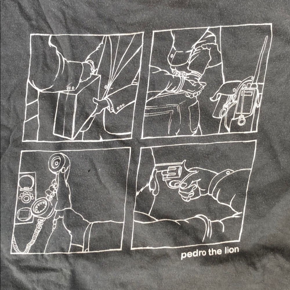 PEDRO THE LION winners never quit t shirt